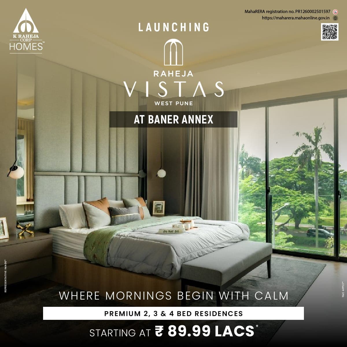 K Raheja Vistas Baner NX, 2, 2.5, 3 & 4 BHK in Baner NX, Pune, Pune